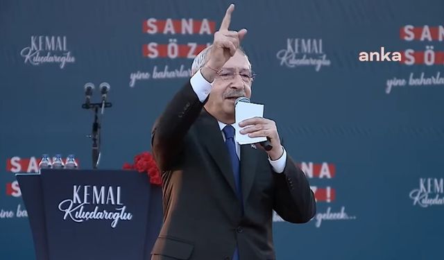 Cumhurbaşkanı adayı Kemal Kılıçdaroğlu, Adana'dan 100 bin öğretmen vaadini yineledi