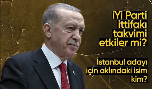 Cumhurbaşkanı Erdoğan soruları yanıtladı! İYİ Parti ittifakı takvimi etkileyecek mi? İstanbul adayı belli mi?
