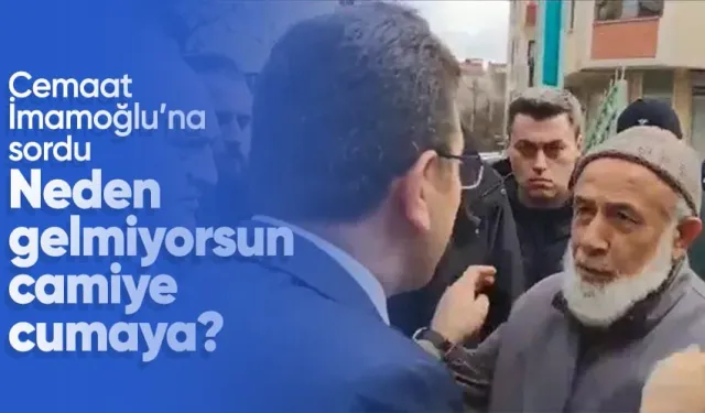 Ekrem İmamoğlu'na Cuma Namazında Tepki: 'Seçimden Seçime mi Geliyorsun?'