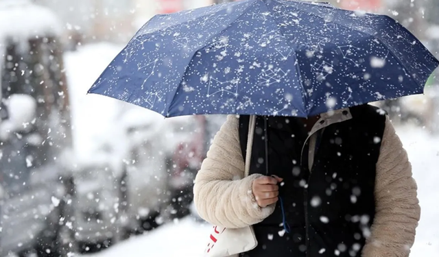 Meteorolojiden Sağanak Yağış ve Kar Uyarısı! Dikkatli Olunmalı