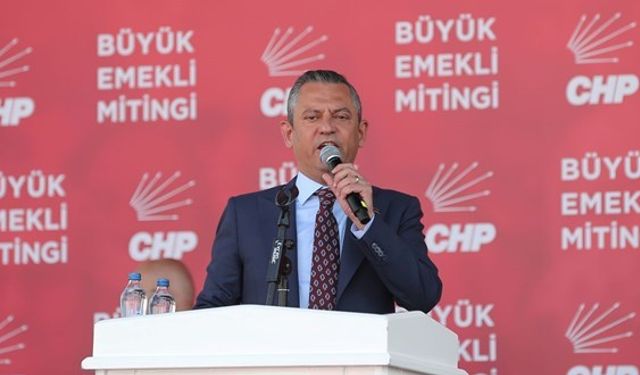 CHP'den Ankara'da Emekli Mitingi