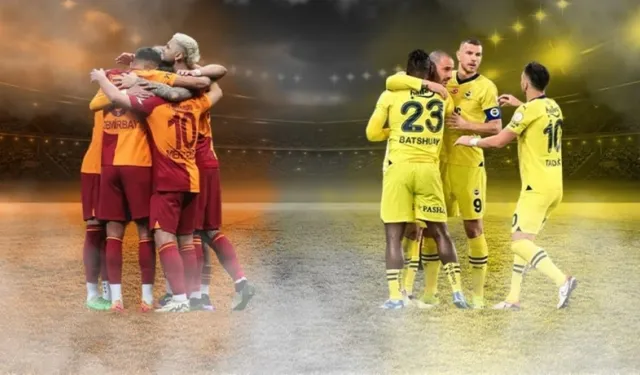 Galatasaray - Fenerbahçe maçının ilk 11'leri açıklandı