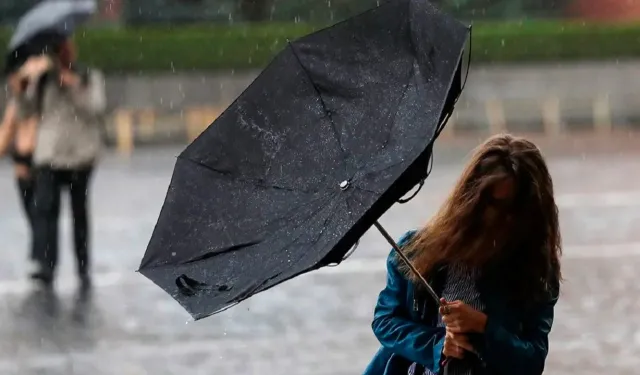 Meteoroloji'den 13 kente "sarı" kodlu uyarı: Sağanak ve kuvvetli rüzgar kapıda