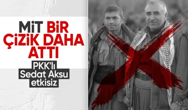 PKK'lı Sedat Aksu etkisiz hale getirildi