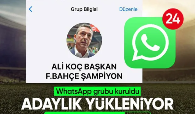 WhatsApp grubu kuruldu Ali Koç'un adaylığı için imza toplanıyor!