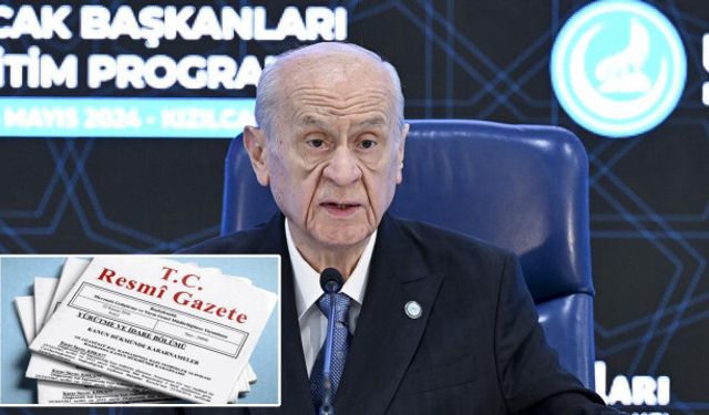 Yeni Vakıf Kuruldu: Devlet Bahçeli de Kurucular Arasında