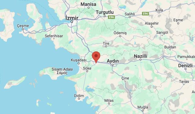 Aydın'da deprem meydana geldi