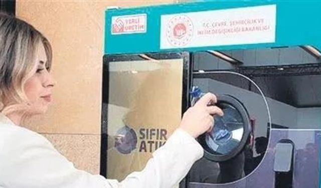 Sıfır Atık Projesi'nde yeni dönem: Atık şişe getirene alışveriş fişi hediye