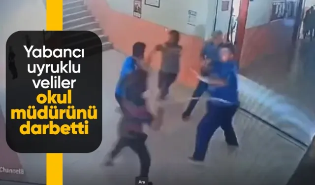 Çorum'da bir öğrencinin yakınları okul müdürü ve hizmetliyi darbetti