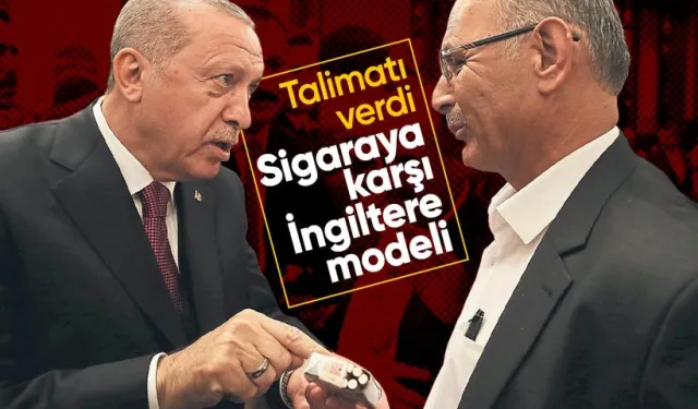 Cumhurbaşkanı işareti verdi: Sigaraya karşı İngiltere modeli