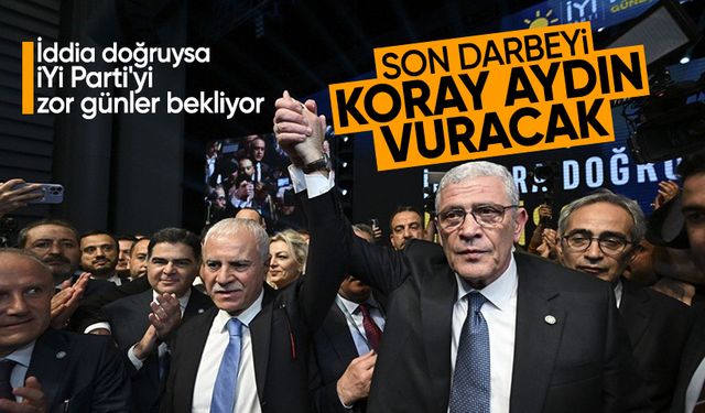 İddialar doğruysa İYİ Parti dağılabilir! Koray Aydın ve ekibinin istifa edeceği iddia edildi