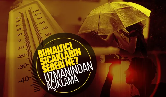 Bunaltıcı sıcakların sebebi ne? Uzmanından açıklama