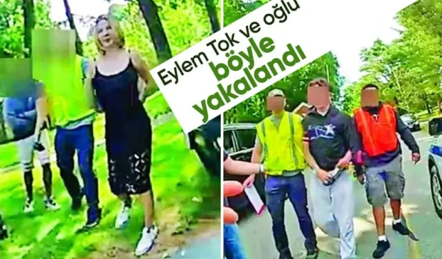 Kaçak Eylem Tok ve katil oğlunu ABD polisinin yakaladığı anların görüntüsü çıktı