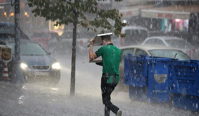 Meteoroloji'den 5 il için kuvvetli yağış uyarısı