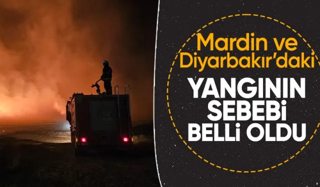 Mardin ve Diyarbakır'da çıkan anız yangınının çıkış sebebi ortaya çıktı