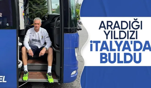 Mourinho aradığı yıldızı İtalya'da buldu! İşte o isim...