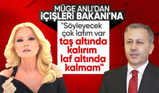 Müge Anlı'dan, Gündüz Kuşağı Yayınlarını Eleştiren Bakan Ali Yerlikaya'ya Sert Cevap