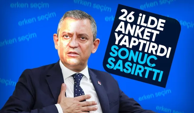 Özgür Özel sürekli 'erken seçim' diyordu! Yüzde 68,3 'hayır' dedi