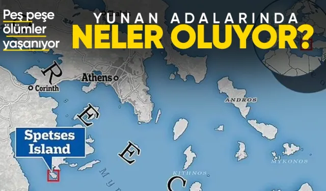 Yunan adalarında peş peşe ölüm! Şimdi de İngiliz turist...