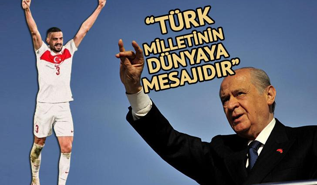 Bahçeli'den UEFA'ya Sert Tepki: Bozkurt İşareti Mesajdır!