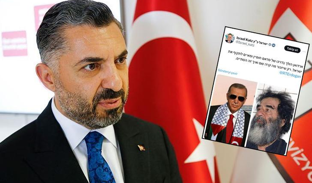 RTÜK Başkanı Ebubekir Şahin'den İsrail Dışişleri Bakanı'na: "Hadsiz Bakan"