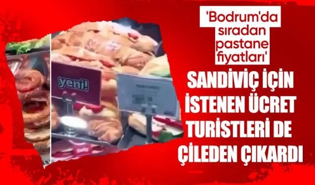 Bodrum'da Sıradan Bir Pastane Fiyatları: Sosyal Medya Bu Görüntüleri Konuşuyor!