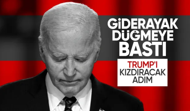 Biden Giderayak Düğmeye Bastı: Mahkemeye Çağrı Yapacak