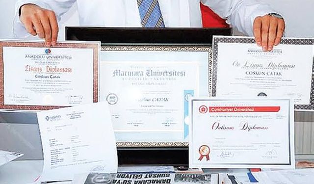 Sahte Diploma Pazarı Kuruldu! Gerçek Mezun Gibi Gösteriliyor