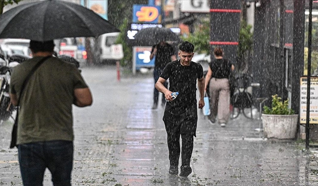 Meteoroloji uyardı: Bu illerde gök gürültülü sağanak bekleniyor