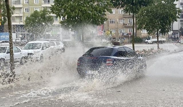 Orta Karadeniz'de Kuvvetli Yağış Uyarısı