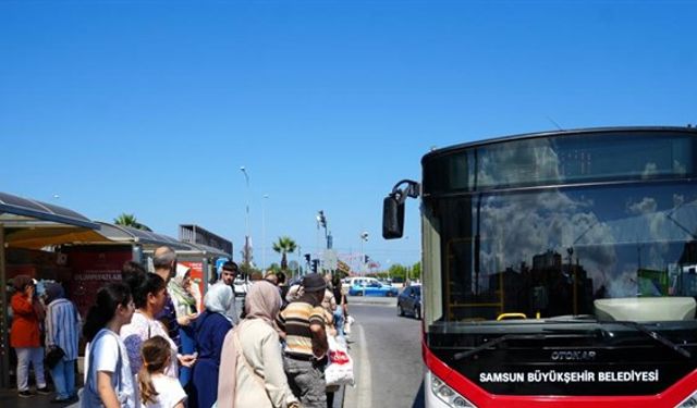 Samsun'da Toplu Ulaşıma Yüzde 20, Servislere Yüzde 40 Zam