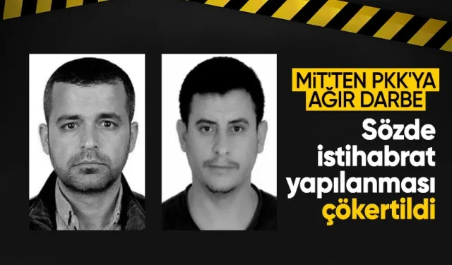 MİT'ten PKK'nın Sözde İstihbarat Yapılanmasına Operasyon: Sadık Topaloğlu ve Mehmet Savaş Yakalandı