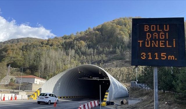 Sürücüler Dikkat! Bolu Dağı Tüneli 50 Gün Ulaşıma Kapatılacak