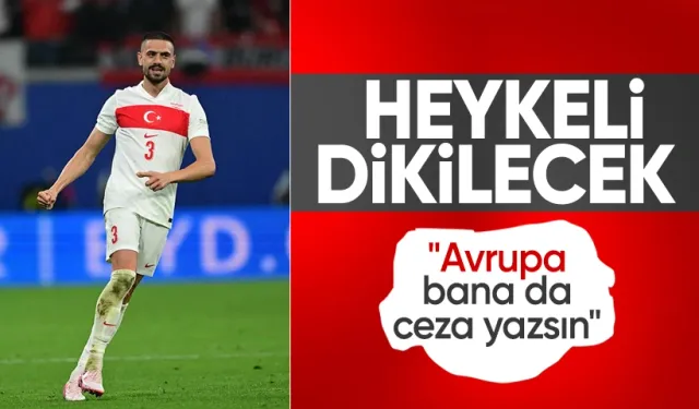 Tanju Özcan, Merih Demiral'ın heykelini dikecek