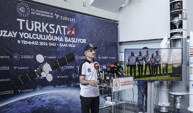 Türksat 6A uydusu bu gece uzaya fırlatılıyor