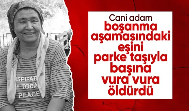 Adana'da Kadın Cinayeti: Boşanma Aşamasındaki Eşini Parke Taşıyla Öldürdü