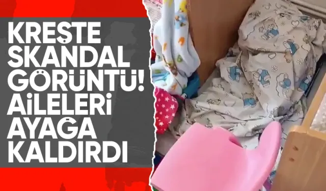 Adıyaman'da kreşte skandal görüntüler! İhmal velileri ayağa kaldırdı