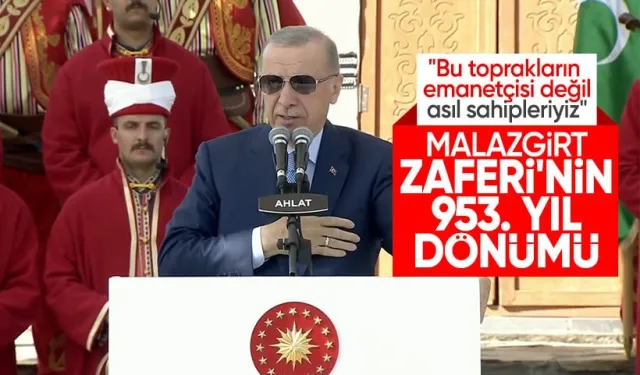 Cumhurbaşkanı Erdoğan: Bu Toprakların Emanetçisi Değil, Asıl Sahipleriyiz