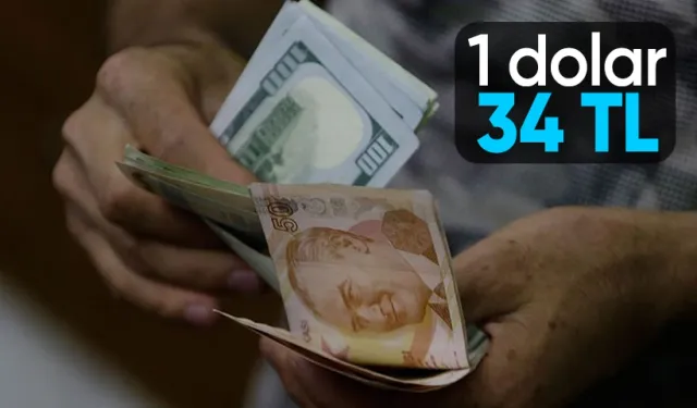 Dolar/TL 34 Seviyesini Aştı: Fed Belirsizliği Piyasalarda Oynaklığı Artırıyor