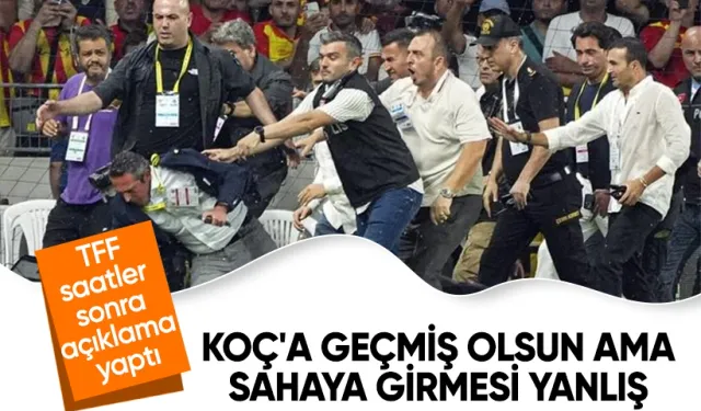 Türkiye Futbol Federasyonu'ndan Göztepe-Fenerbahçe Maçıyla İlgili Açıklama