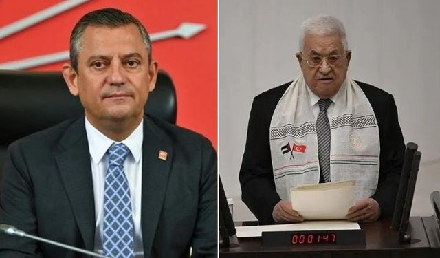 Mahmud Abbas’tan CHP Genel Başkanı Özgür Özel’e Filistin’e Davet