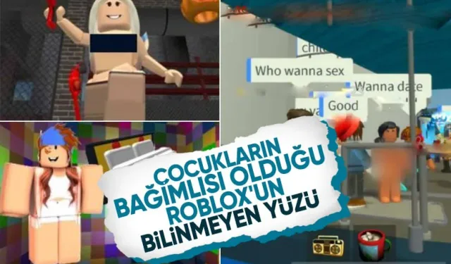 Kapatılan Roblox'un mide bulandıran yanları ortaya çıktı! Sanal odalarda eşcinsel partileri