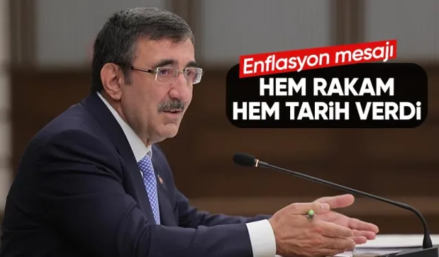 Rakam verip Eylül ayını işaret etti! Cumhurbaşkanı Yardımcısı Yılmaz’dan enflasyon mesajı