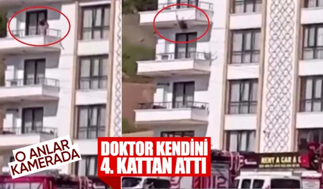 Samsun’da Doktorun İntiharı Kameralara Yansıdı