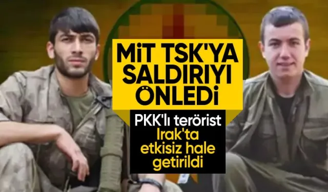 MİT Saldırı Planının Önüne Geçti: PKK'lı Terörist Irak'ta Etkisiz Hale Getirildi