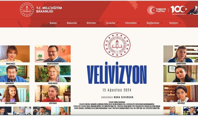 MEB  Tarafından Ünlü Oyuncuların Rol Aldığı "Velivizyon" Platformu Tanıtıldı