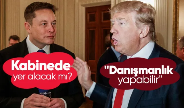 Trump'tan "Elon Musk" açıklaması: Kabinede görev alacak mı?