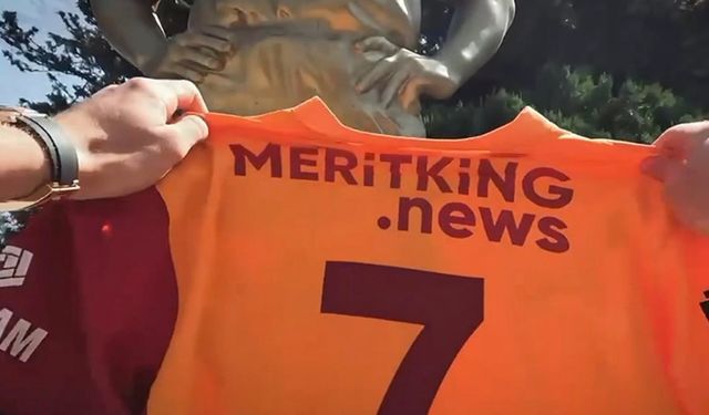 Galatasaray'ın yeni sponsoru "meritking.news" tartışma yarattı