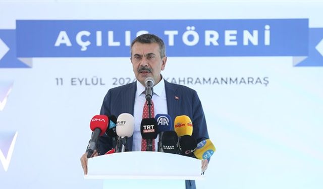 Bakan Tekin: Her çocuğumuzun mutlaka bir mesleği olmalı