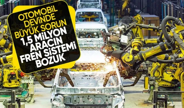 BMW fren sistemindeki sorunlar sebebiyle 1,5 milyon aracını geri çağıracak